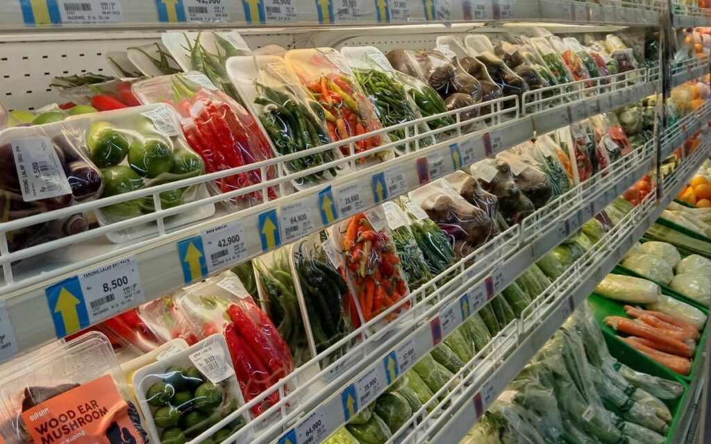 alimentos envasados con máquinas de embalaje